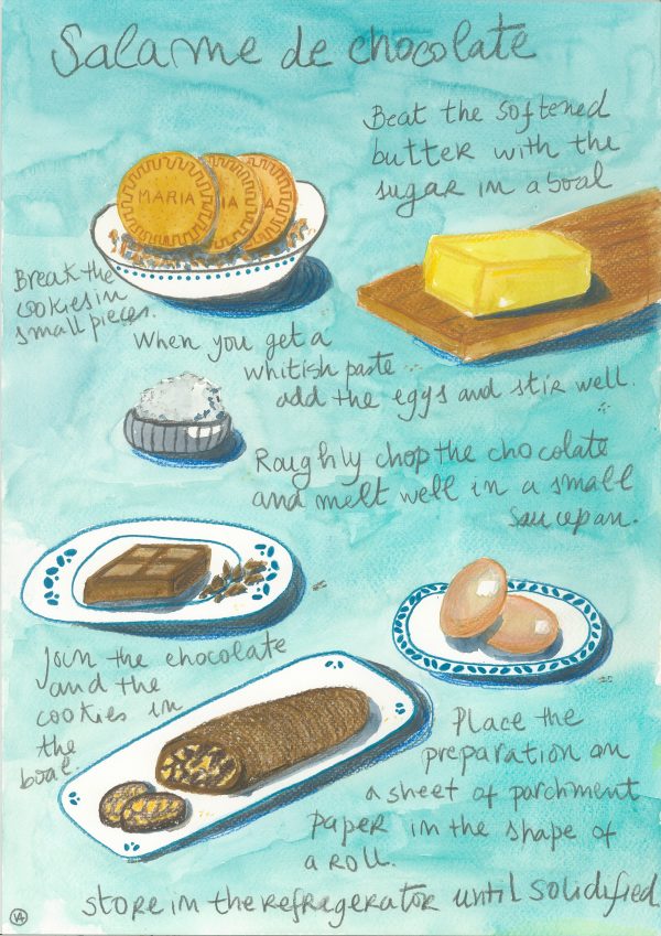 15 - Salame de chocolate